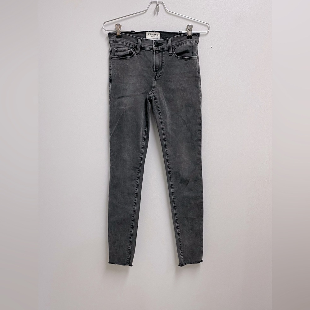 FRAME denim black Skinny Jeans for Women size 26